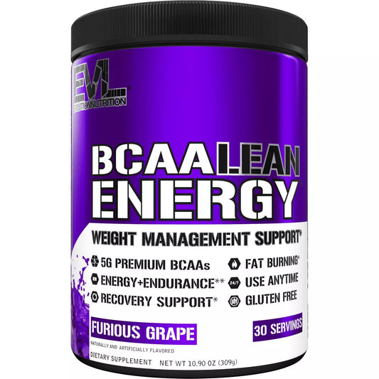 Evlution Nutrition BCAA Lean Energy - Fat Burner & Energy & Endurance