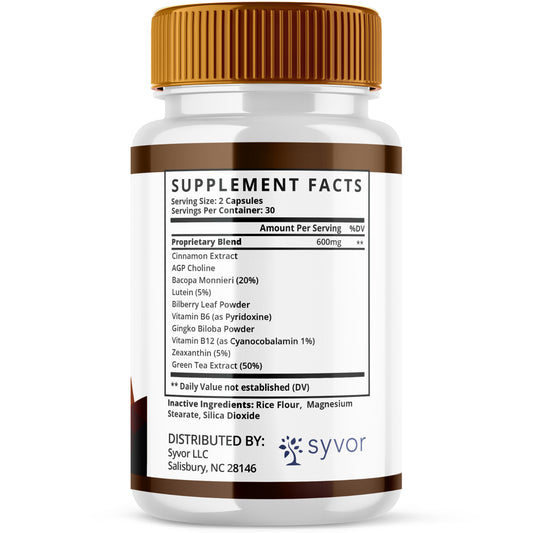 Slimbrew Advanced Formula Max Strength Health & Fitness Supplement 120 Capsules