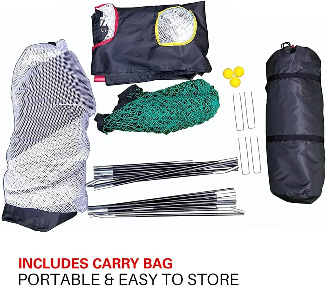 Ultimate Golf Practice Net - 10x7 Feet Heavy Duty Golf Hitting System for Backyard Training and Indoor Use