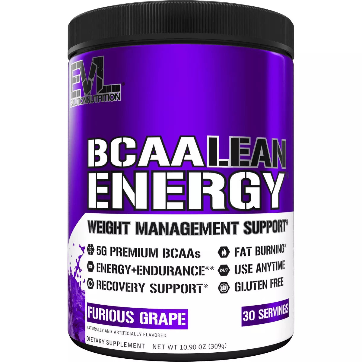 Evlution Nutrition BCAA Lean Energy - Fat Burner & Energy & Endurance