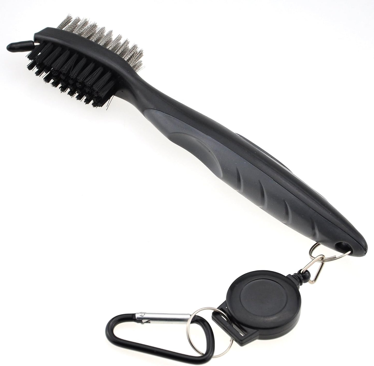 Golf Towels - Microfiber Waffle Pattern Tri-Fold, Brush Tool Kit with Club Groove Cleaner with Retractable Cord and Clip, for Men Women, Golf Gift