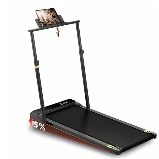 Walking Pad with Incline, Walking Pad Treadmill 2 in 1 Walking Pad for Walking and Jogging, 2.5HP Compact Treadmill for Home Office with Remote Control, LED Display