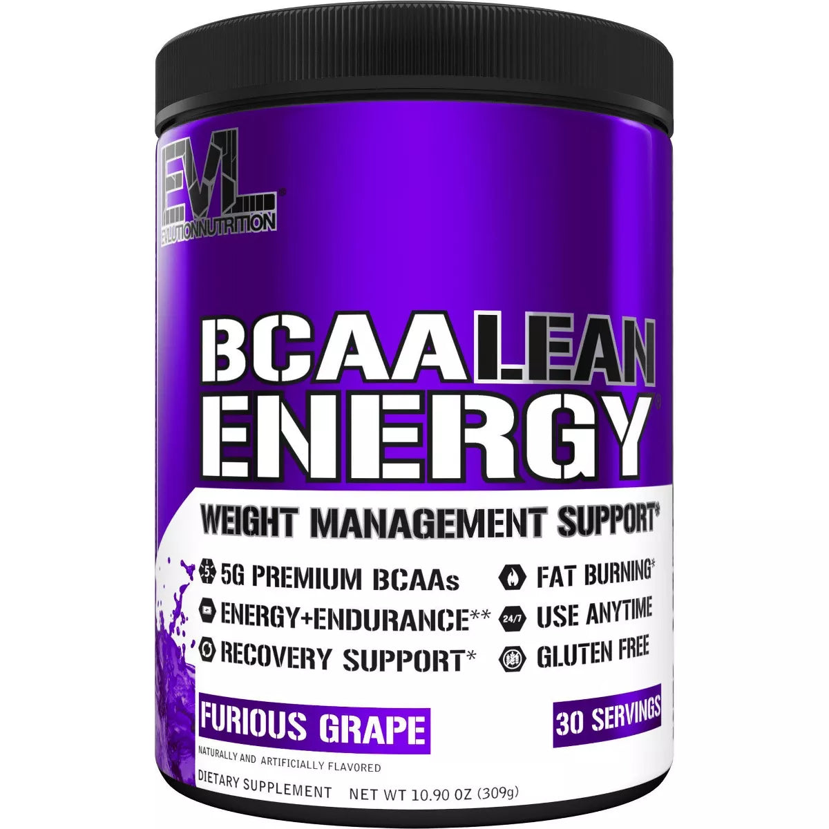 Evlution Nutrition BCAA Lean Energy - Fat Burner & Energy & Endurance