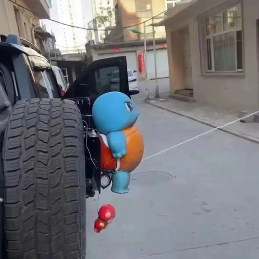 2024 Hottoys Anime Pokemon Squirtle Will Spray Water Jenny Turtle Car