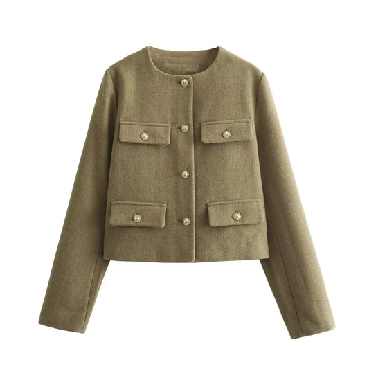 UNIZERA Winter New Product Women's Fashion and Casual Versatile Round