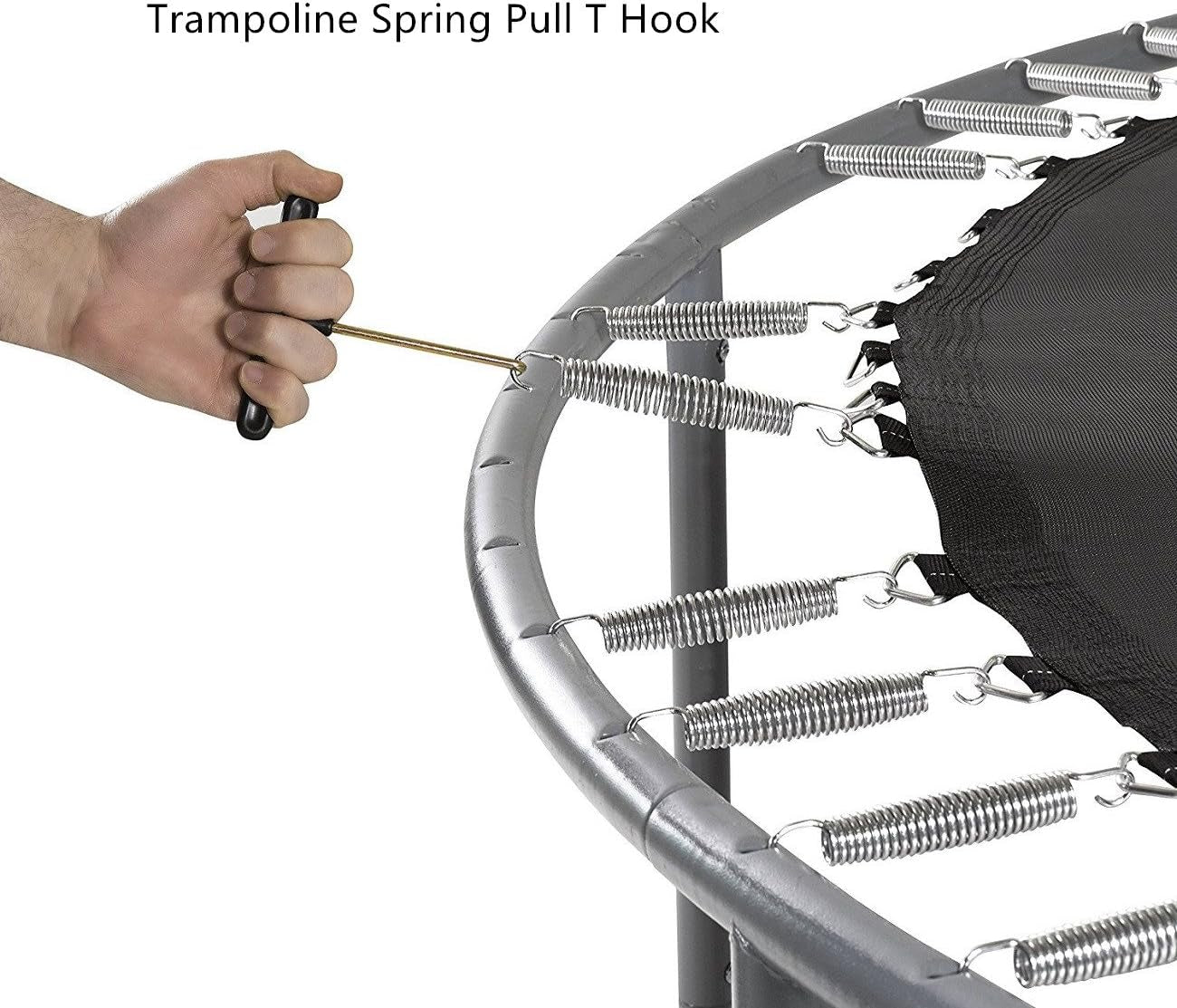 Effortless Trampoline Assembly with the Ultimate T-Hook Spring Pull Tool